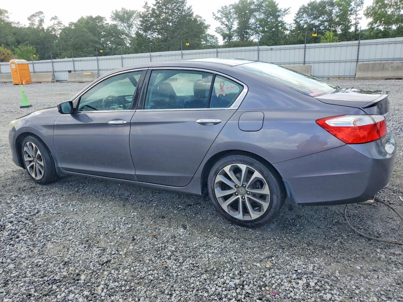 2015 Honda Accord Sport Gray vin: 1HGCR2F58FA121347
