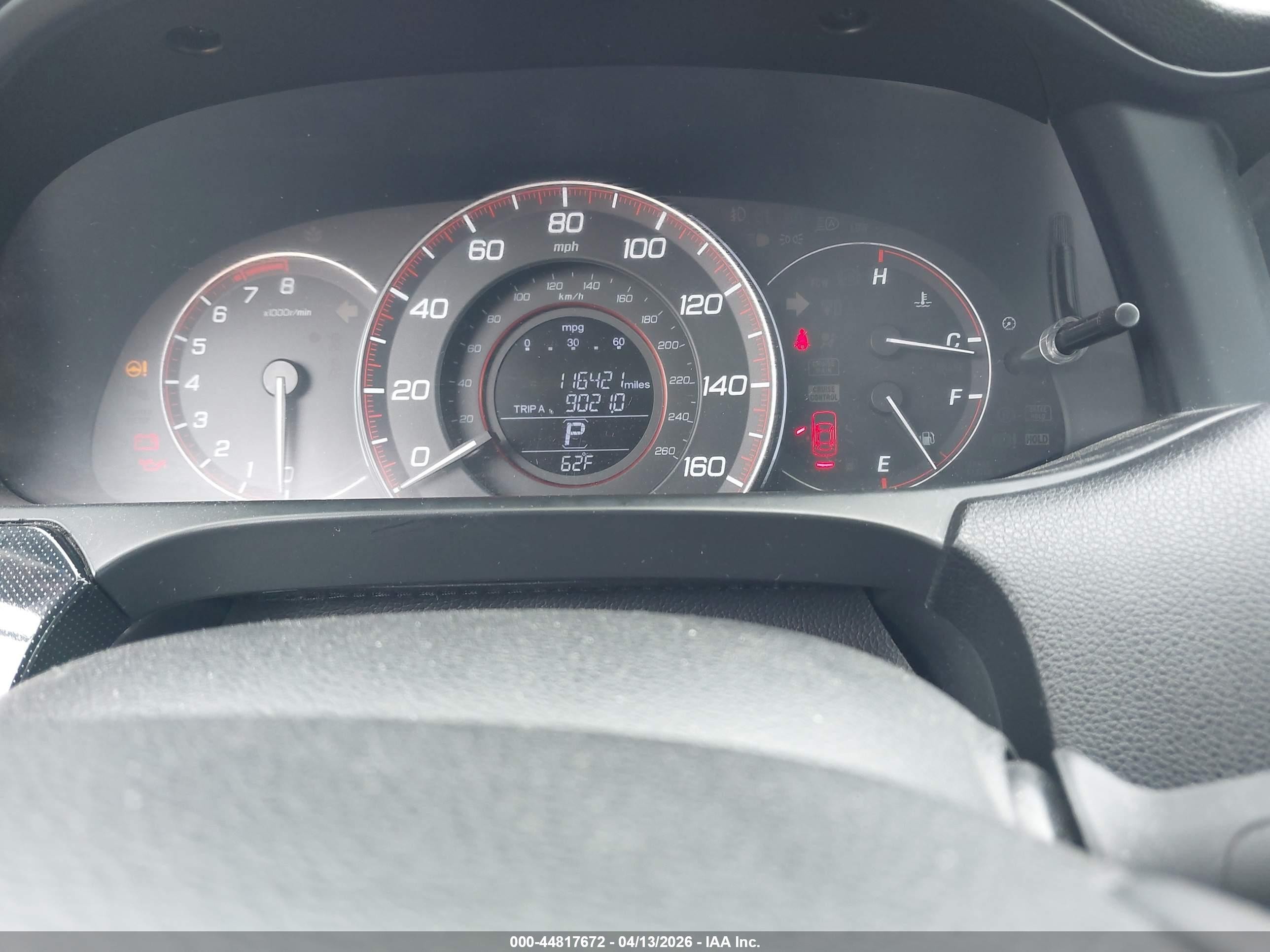 2015 Honda Accord Sport Gray vin: 1HGCR2F58FA125236