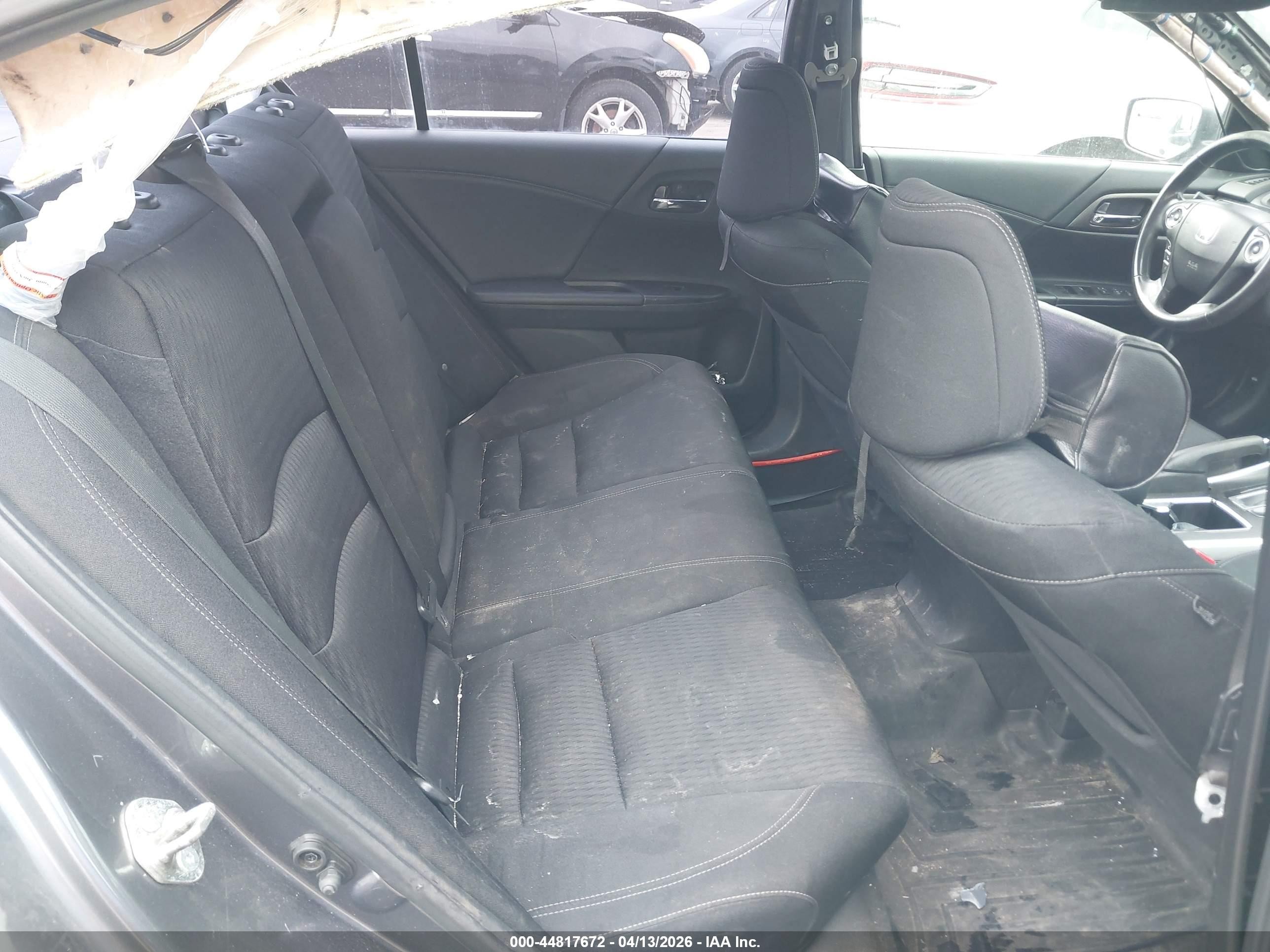 2015 Honda Accord Sport Gray vin: 1HGCR2F58FA125236