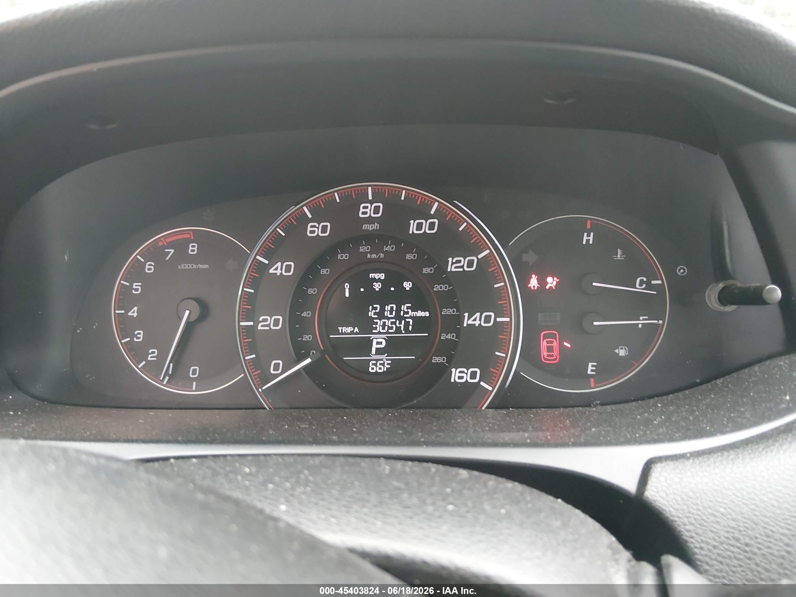 2015 Honda Accord Sport Gray vin: 1HGCR2F58FA125642