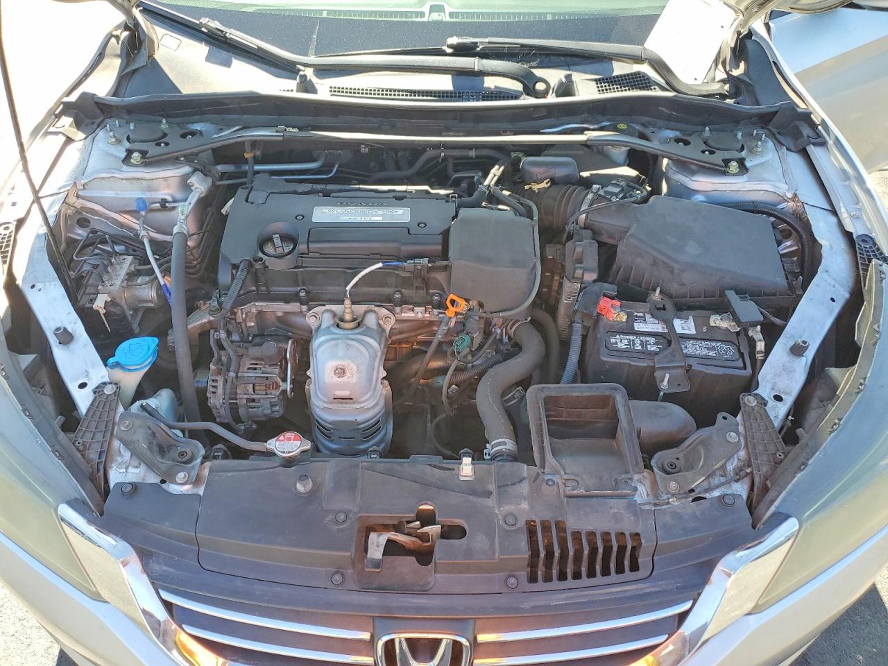 2015 Honda Accord Sport Silver vin: 1HGCR2F58FA151254