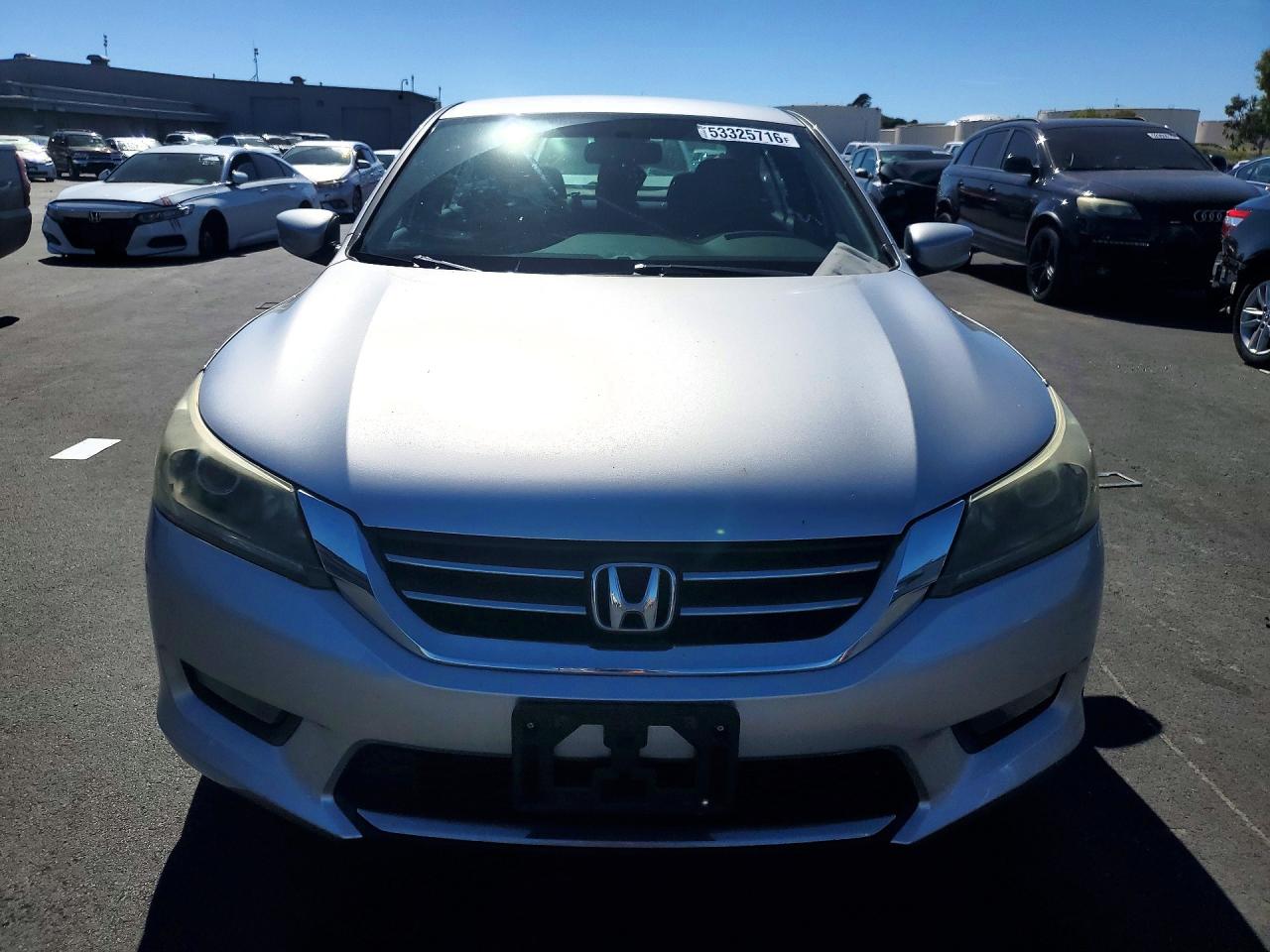 2015 Honda Accord Sport Silver vin: 1HGCR2F58FA151254
