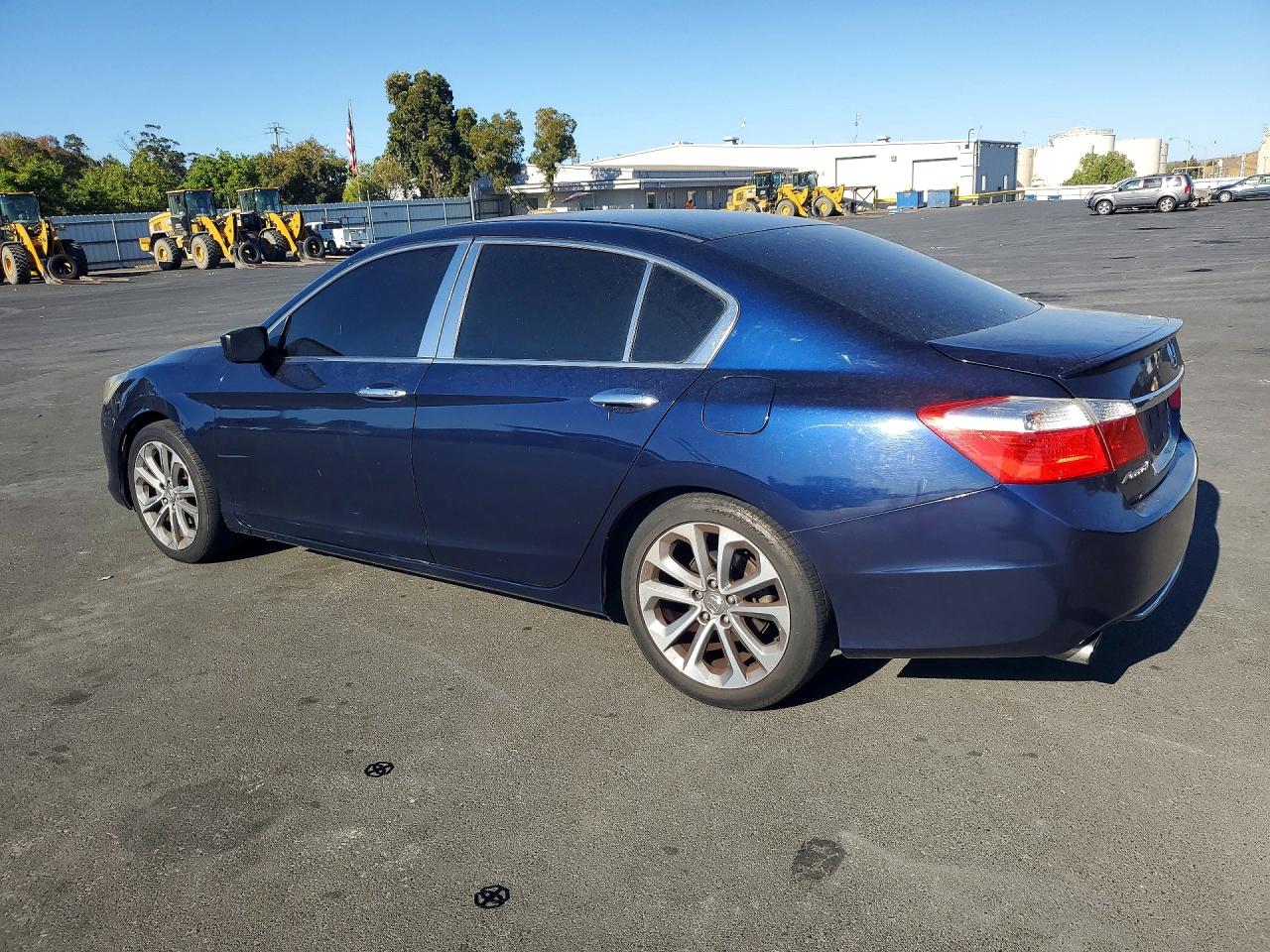 2015 Honda Accord Sport Blue vin: 1HGCR2F58FA181578
