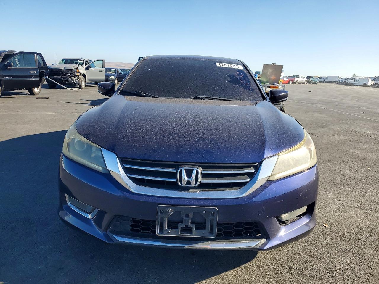 2015 Honda Accord Sport Blue vin: 1HGCR2F58FA181578
