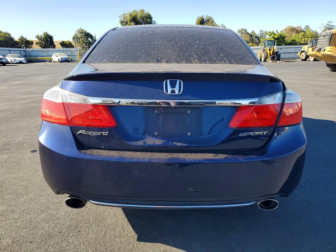 2015 Honda Accord Sport Blue vin: 1HGCR2F58FA181578