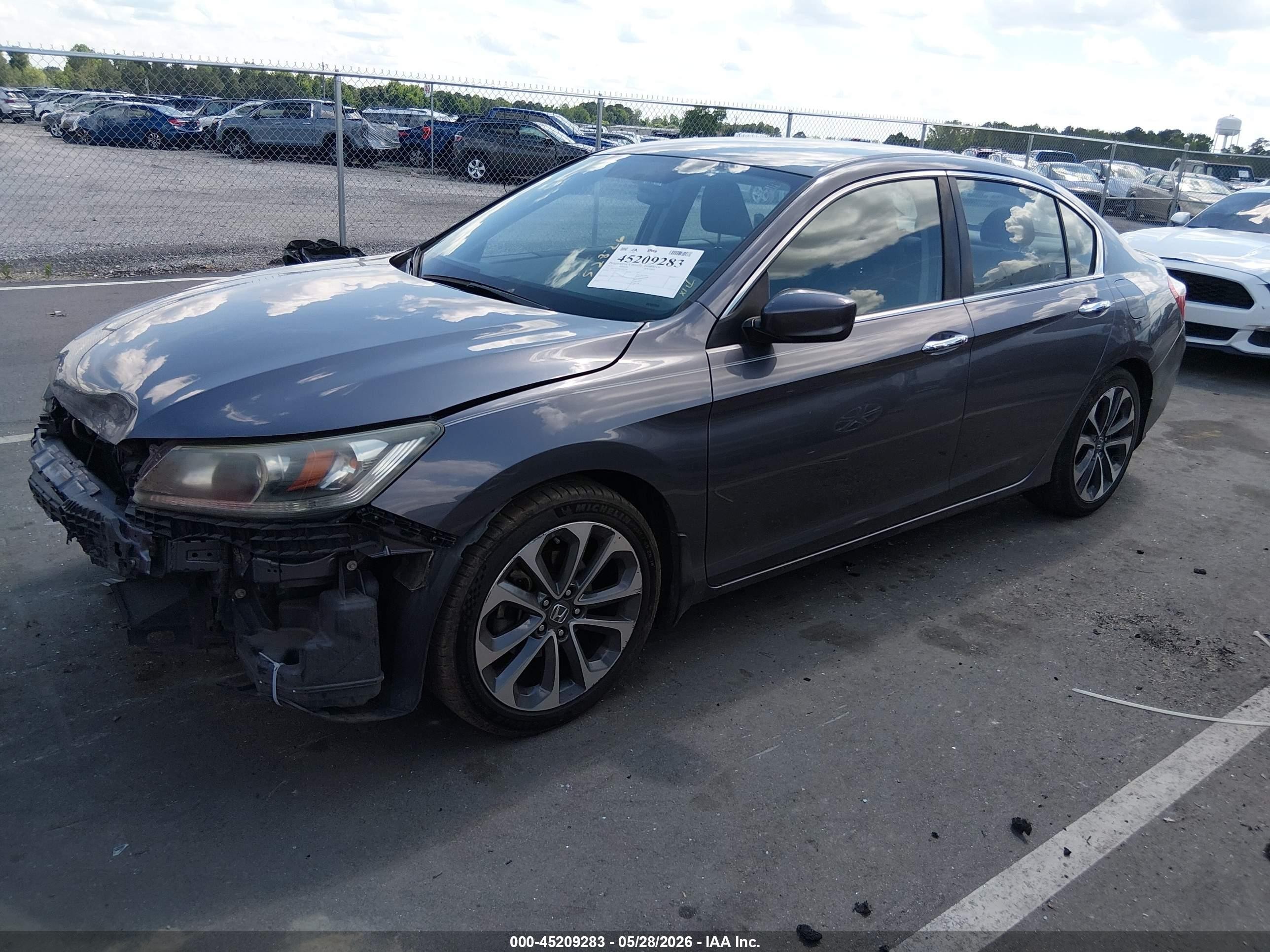 2015 Honda Accord Sport Black vin: 1HGCR2F58FA207290