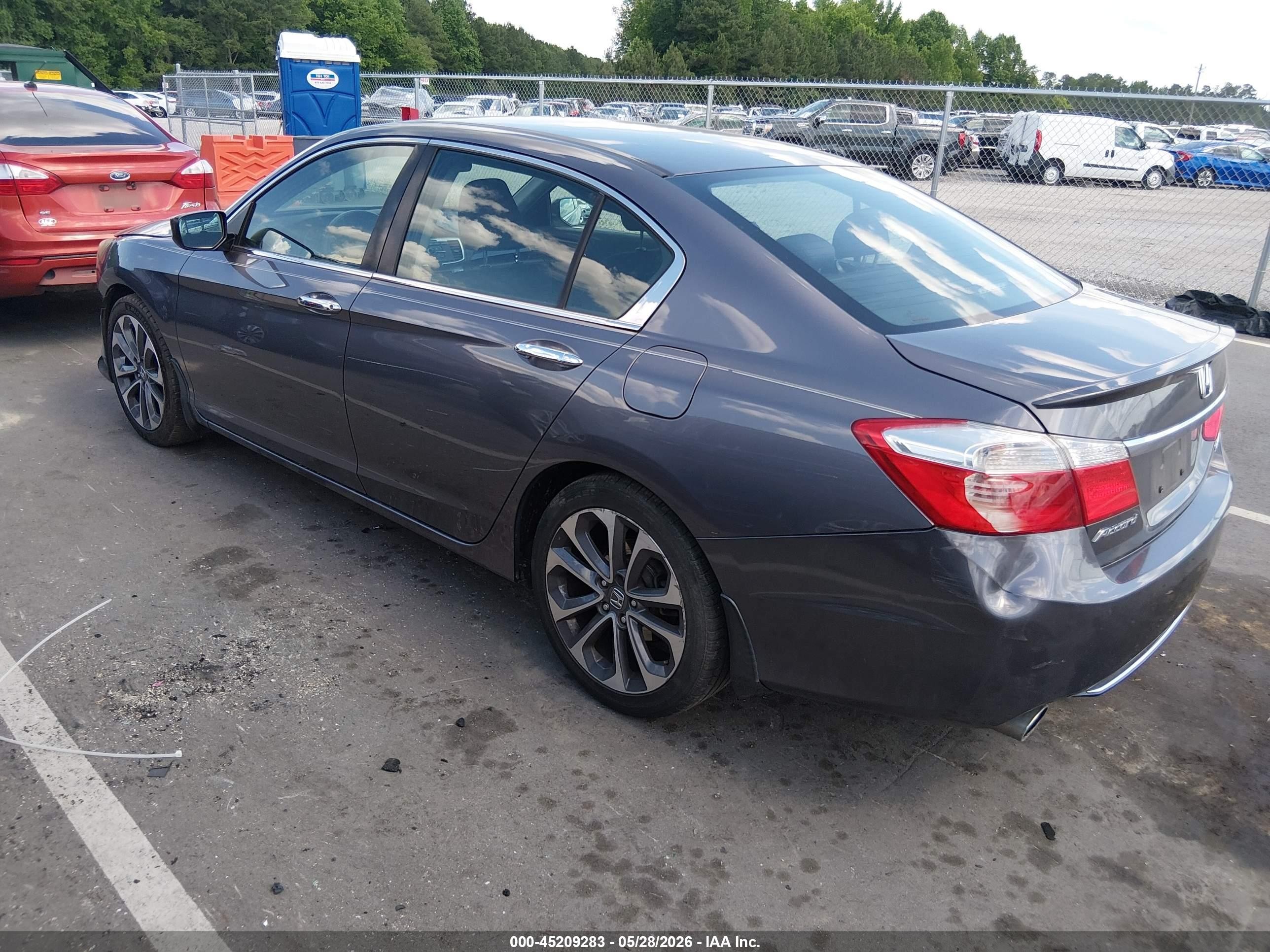 2015 Honda Accord Sport Black vin: 1HGCR2F58FA207290