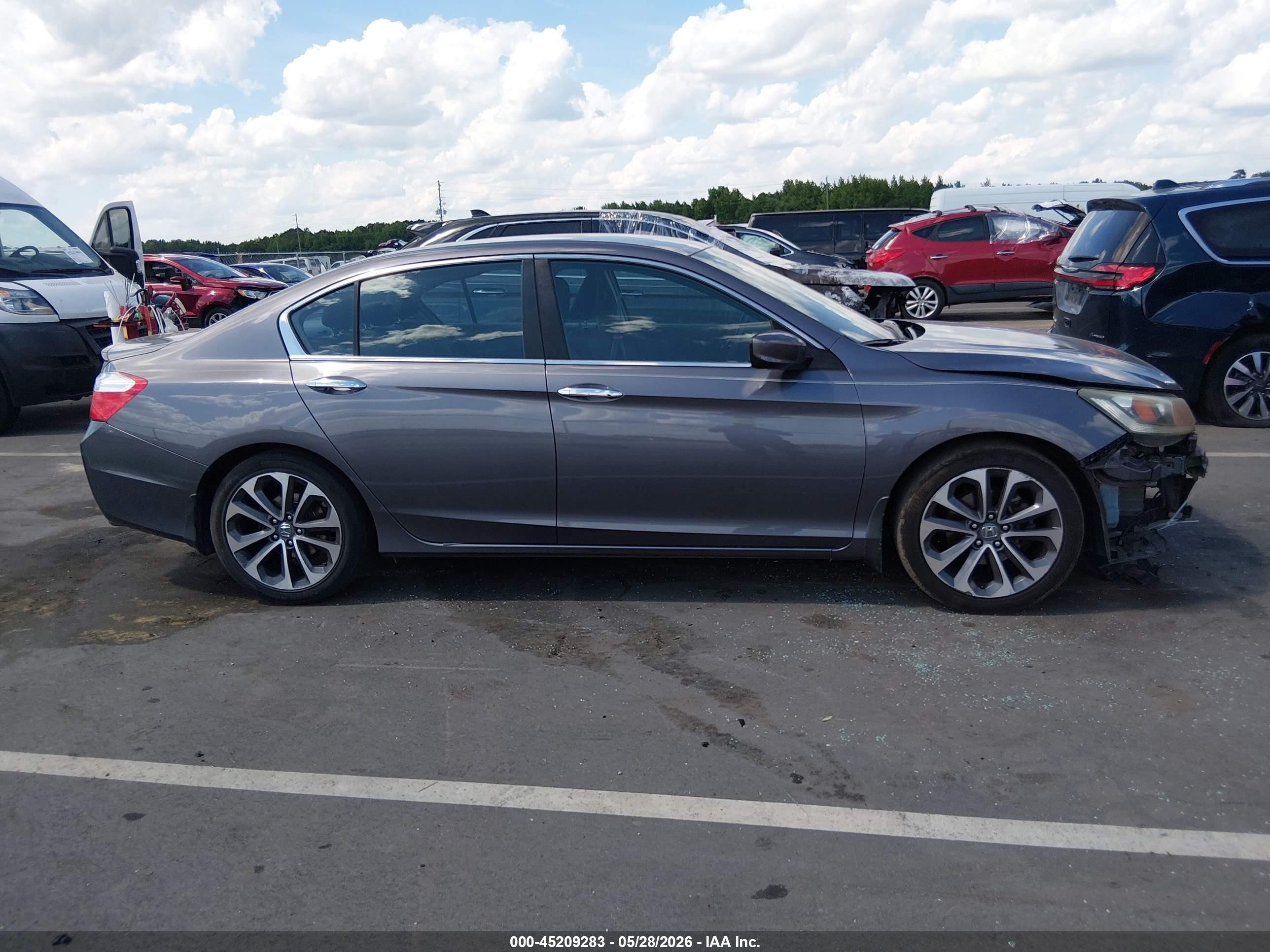 2015 Honda Accord Sport Black vin: 1HGCR2F58FA207290