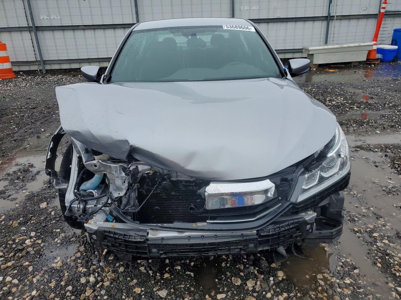 2016 Honda Accord Sport Silver vin: 1HGCR2F58GA108535