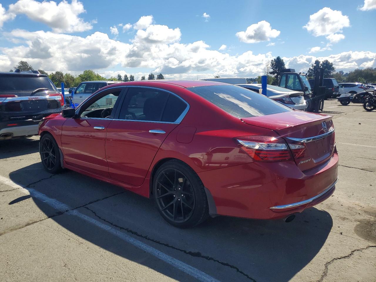 2017 Honda Accord Sport Red vin: 1HGCR2F58HA168204