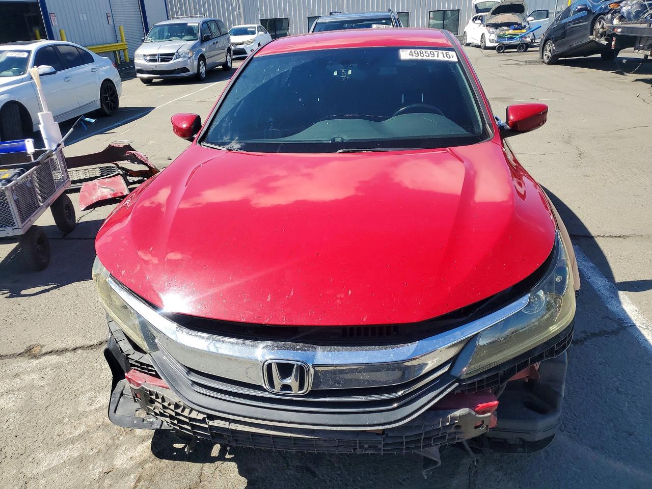 2017 Honda Accord Sport Red vin: 1HGCR2F58HA168204