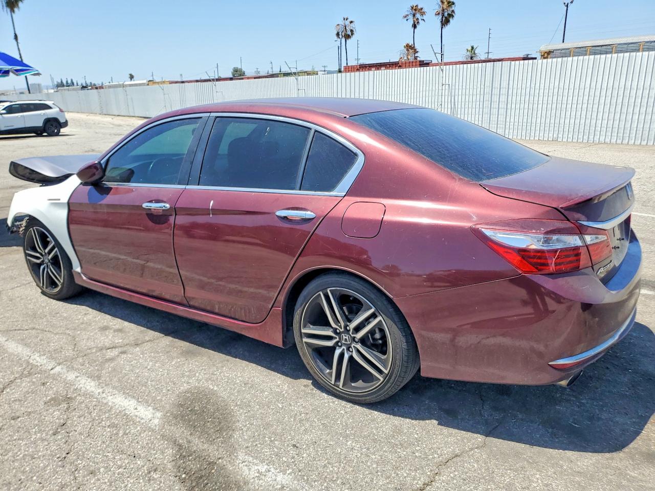 2017 Honda Accord Sport Бордовый vin: 1HGCR2F58HA281795