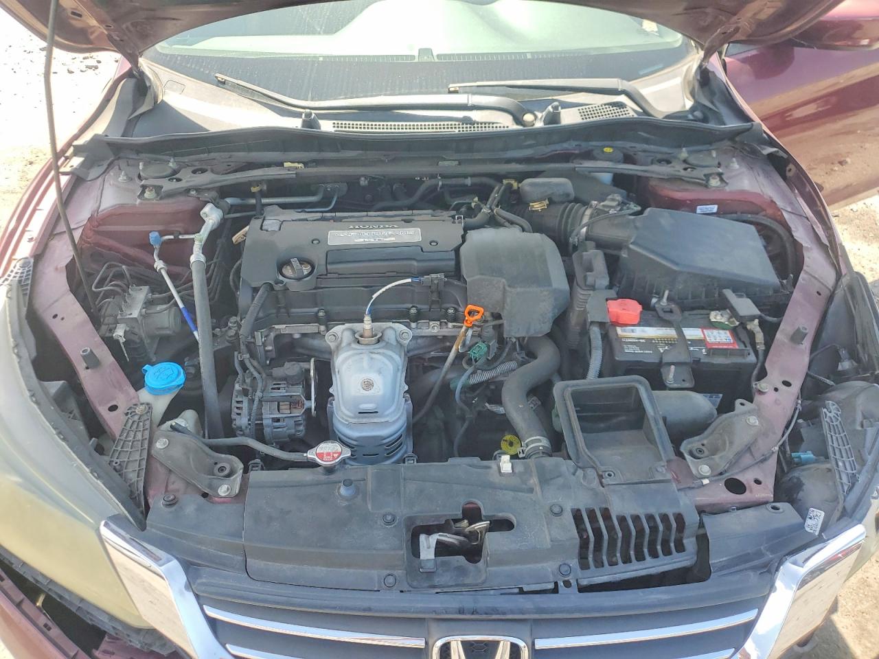 2013 Honda Accord Sport Burgundy vin: 1HGCR2F59DA009170