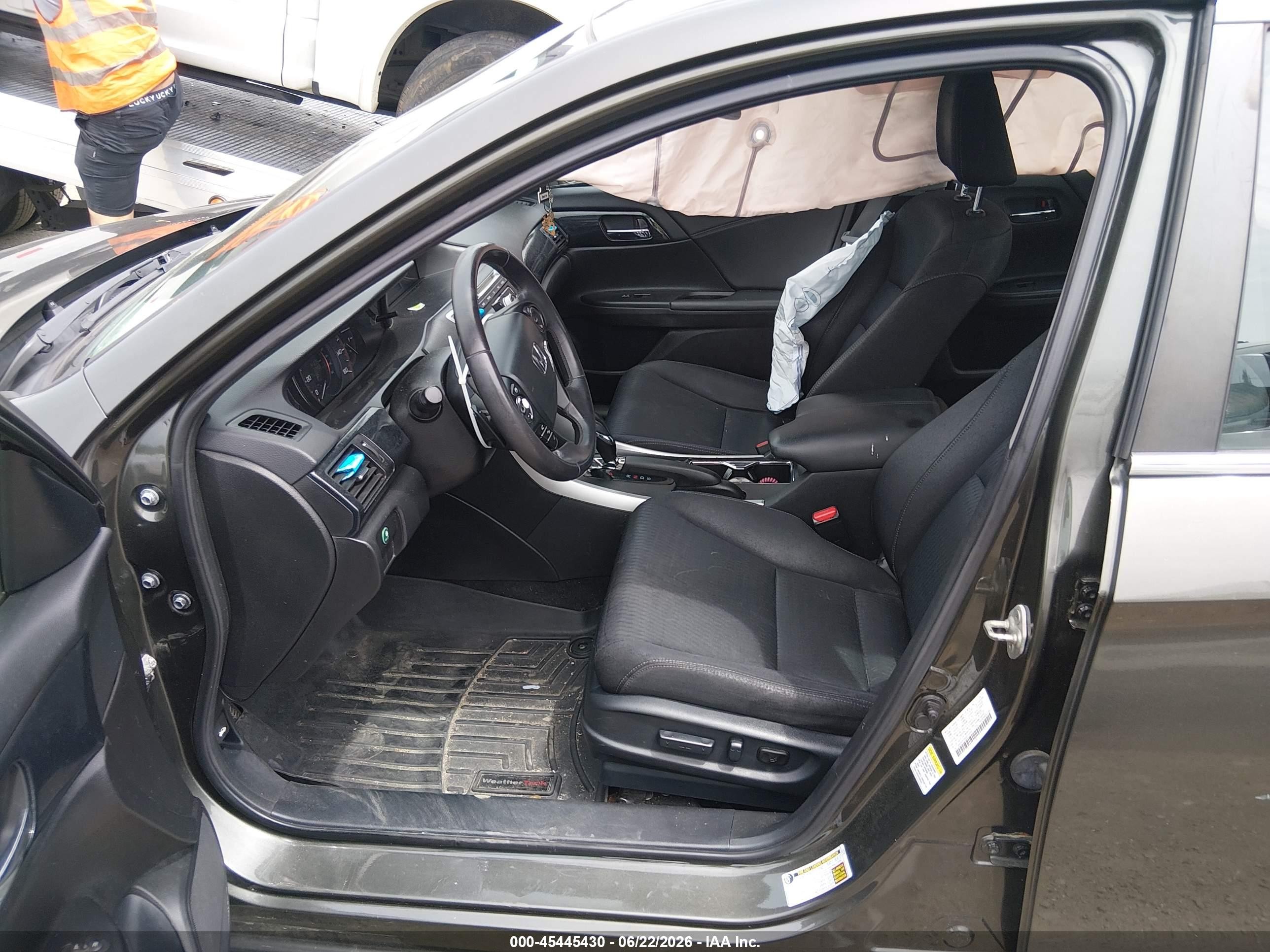 2013 Honda Accord Sport Gray vin: 1HGCR2F59DA010089