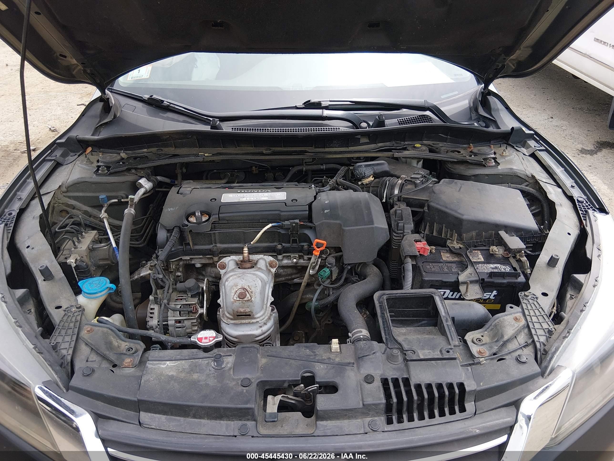 2013 Honda Accord Sport Gray vin: 1HGCR2F59DA010089