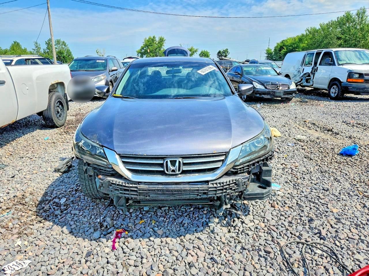 2013 Honda Accord Sport Gray vin: 1HGCR2F59DA026647