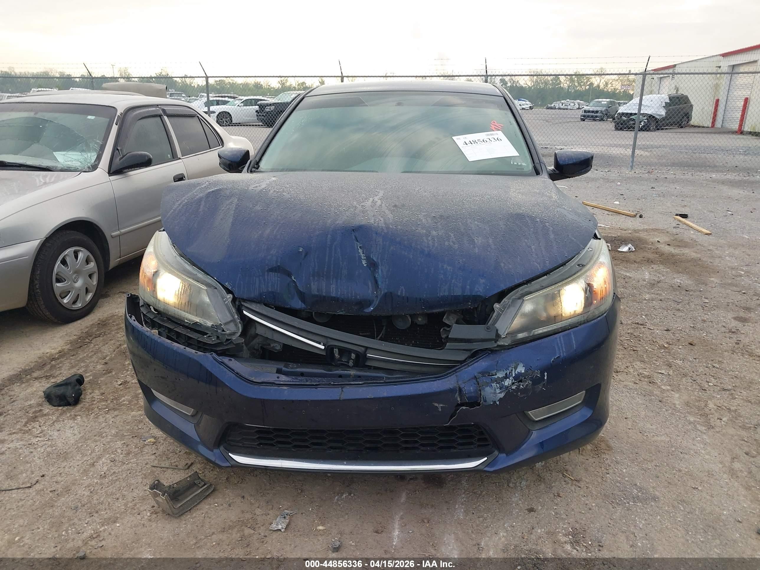 2013 Honda Accord Sport Blue vin: 1HGCR2F59DA034487