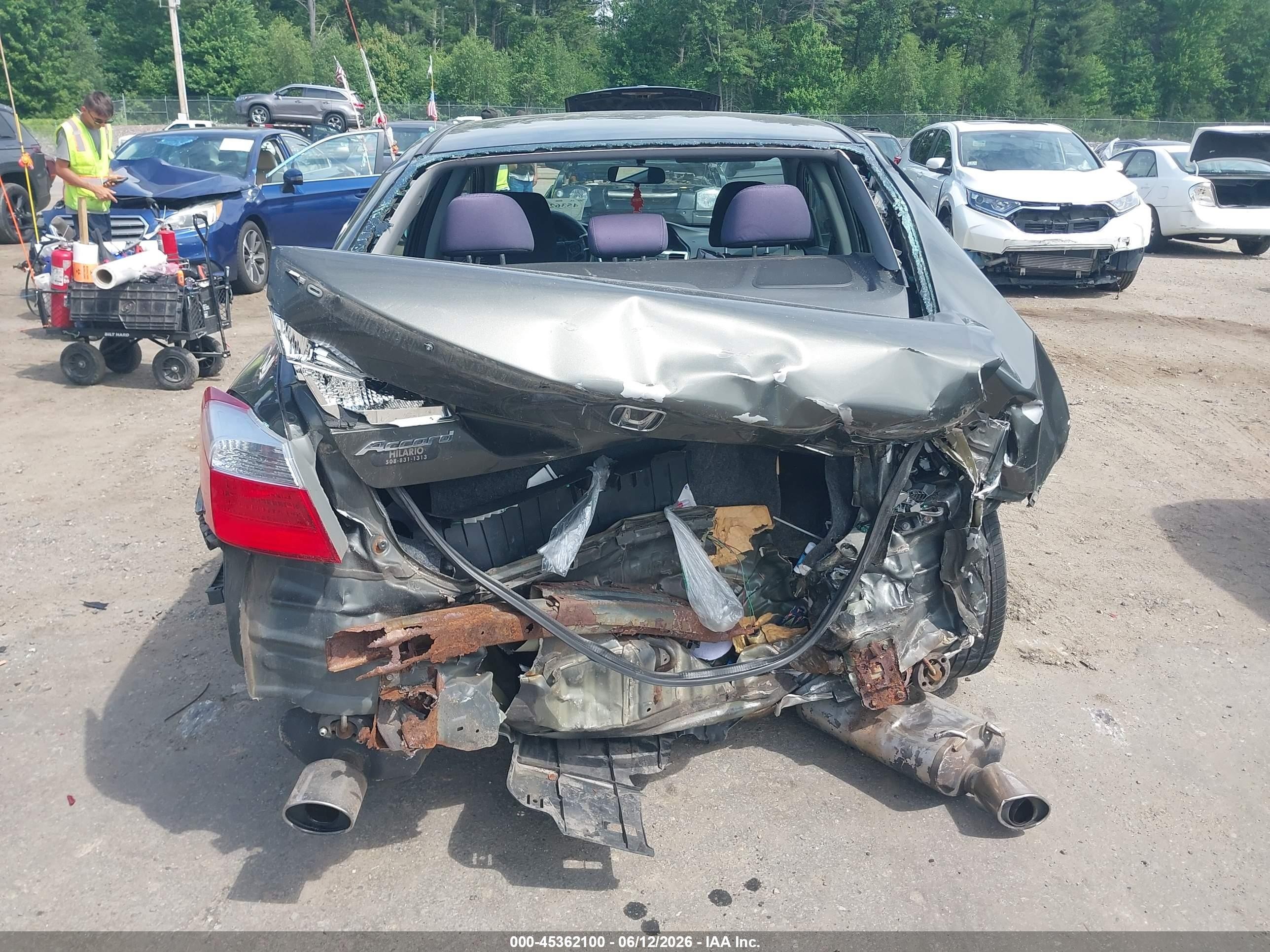 2013 Honda Accord Sport Silver vin: 1HGCR2F59DA038670