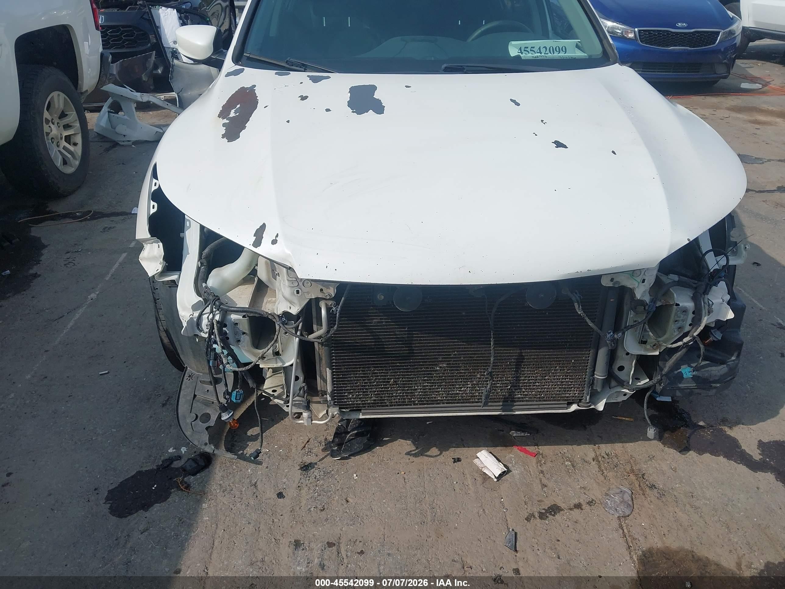 2013 Honda Accord Sport White vin: 1HGCR2F59DA045098