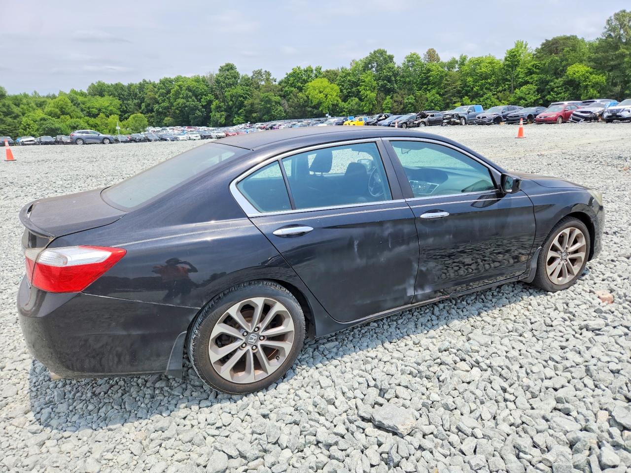2013 Honda Accord Sport Black vin: 1HGCR2F59DA047479
