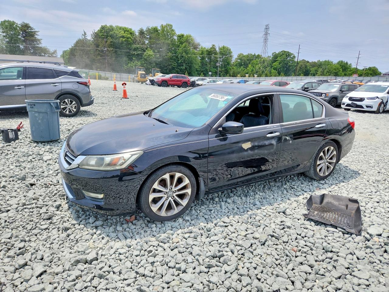 2013 Honda Accord Sport Black vin: 1HGCR2F59DA047479