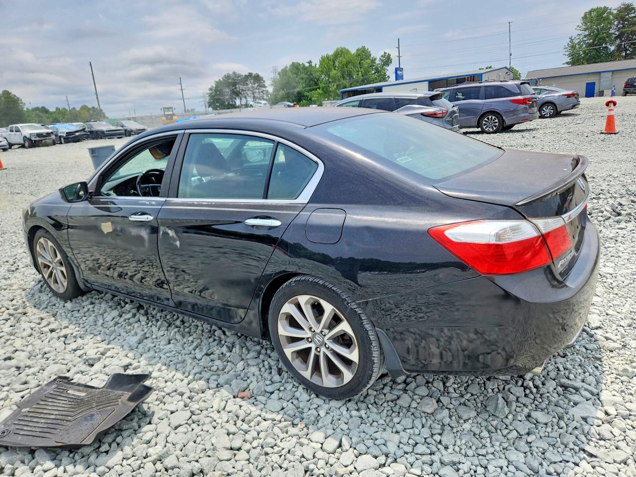 2013 Honda Accord Sport Black vin: 1HGCR2F59DA047479