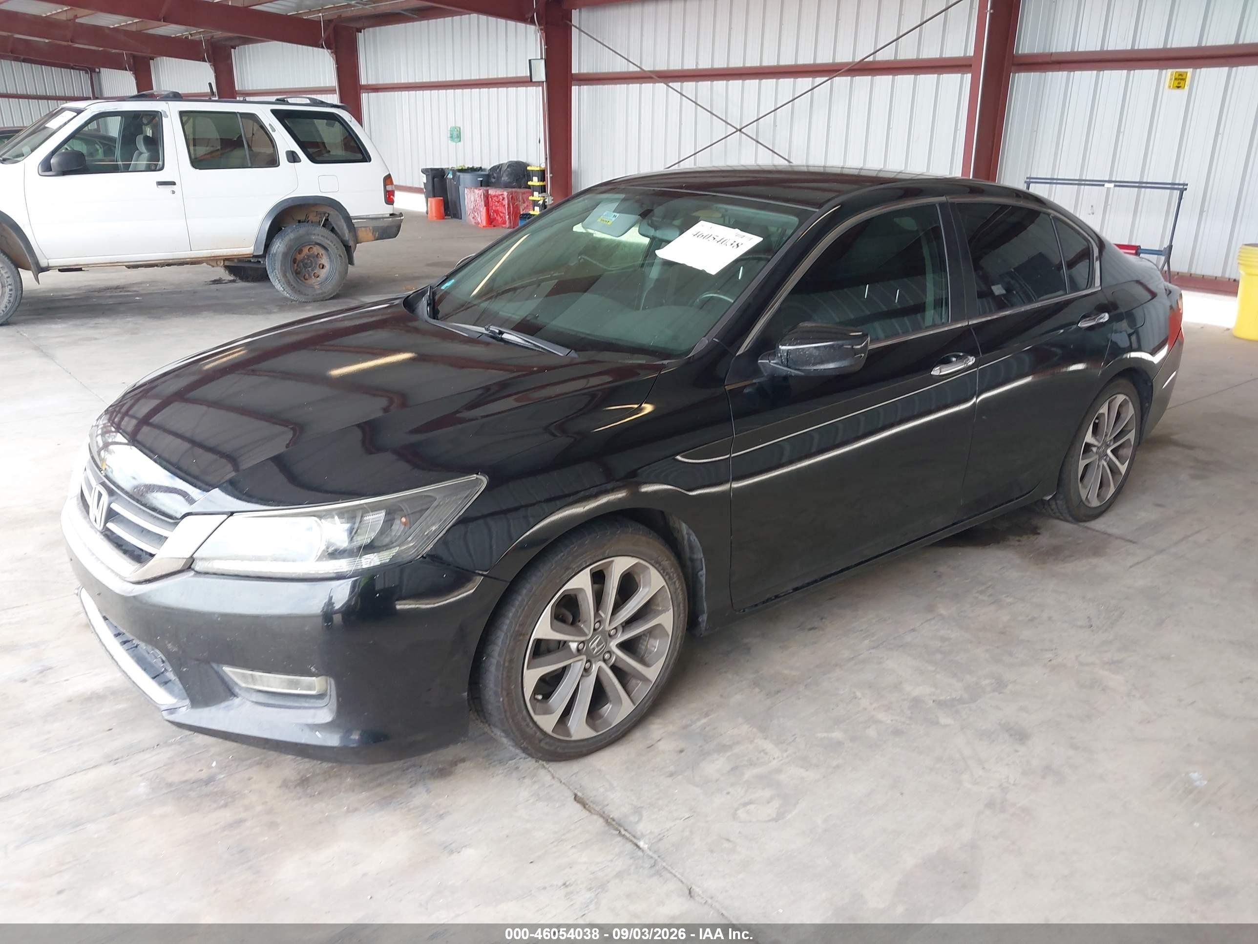 2013 Honda Accord Sport Black vin: 1HGCR2F59DA053279
