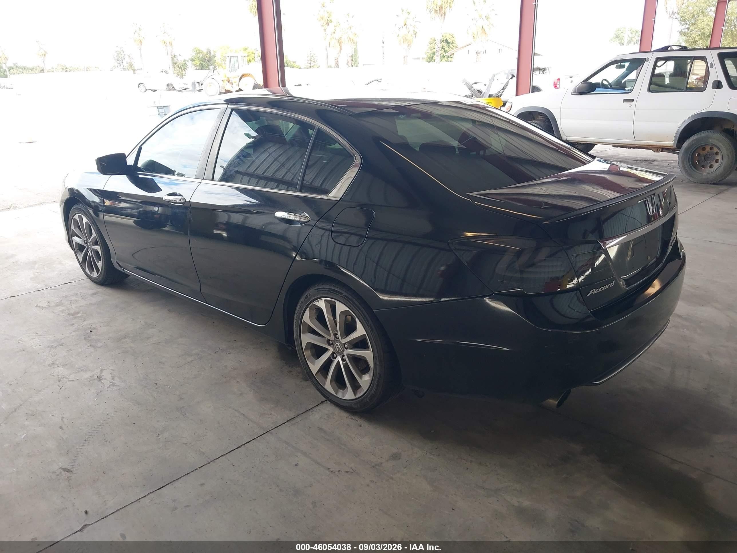 2013 Honda Accord Sport Black vin: 1HGCR2F59DA053279