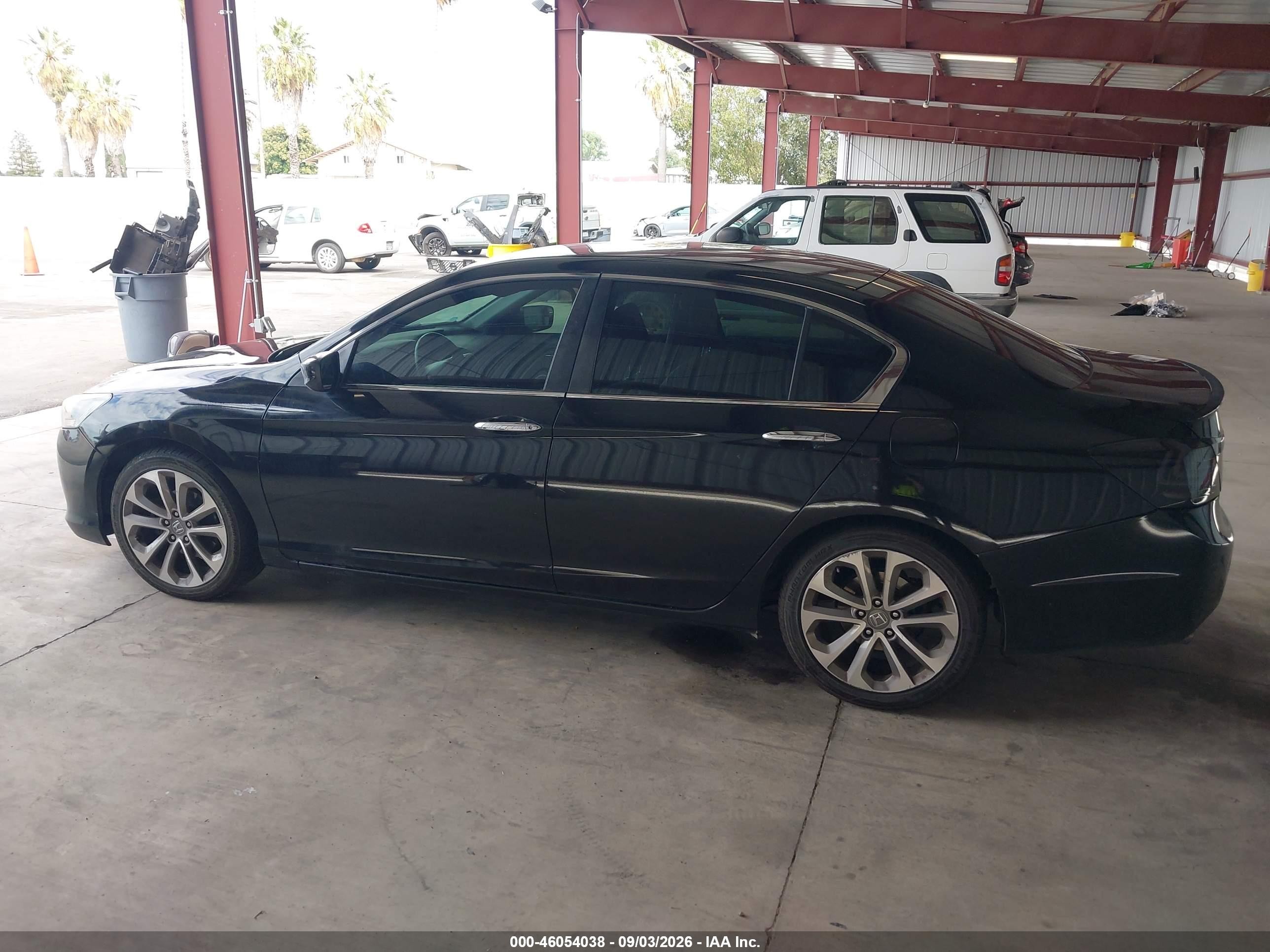 2013 Honda Accord Sport Black vin: 1HGCR2F59DA053279