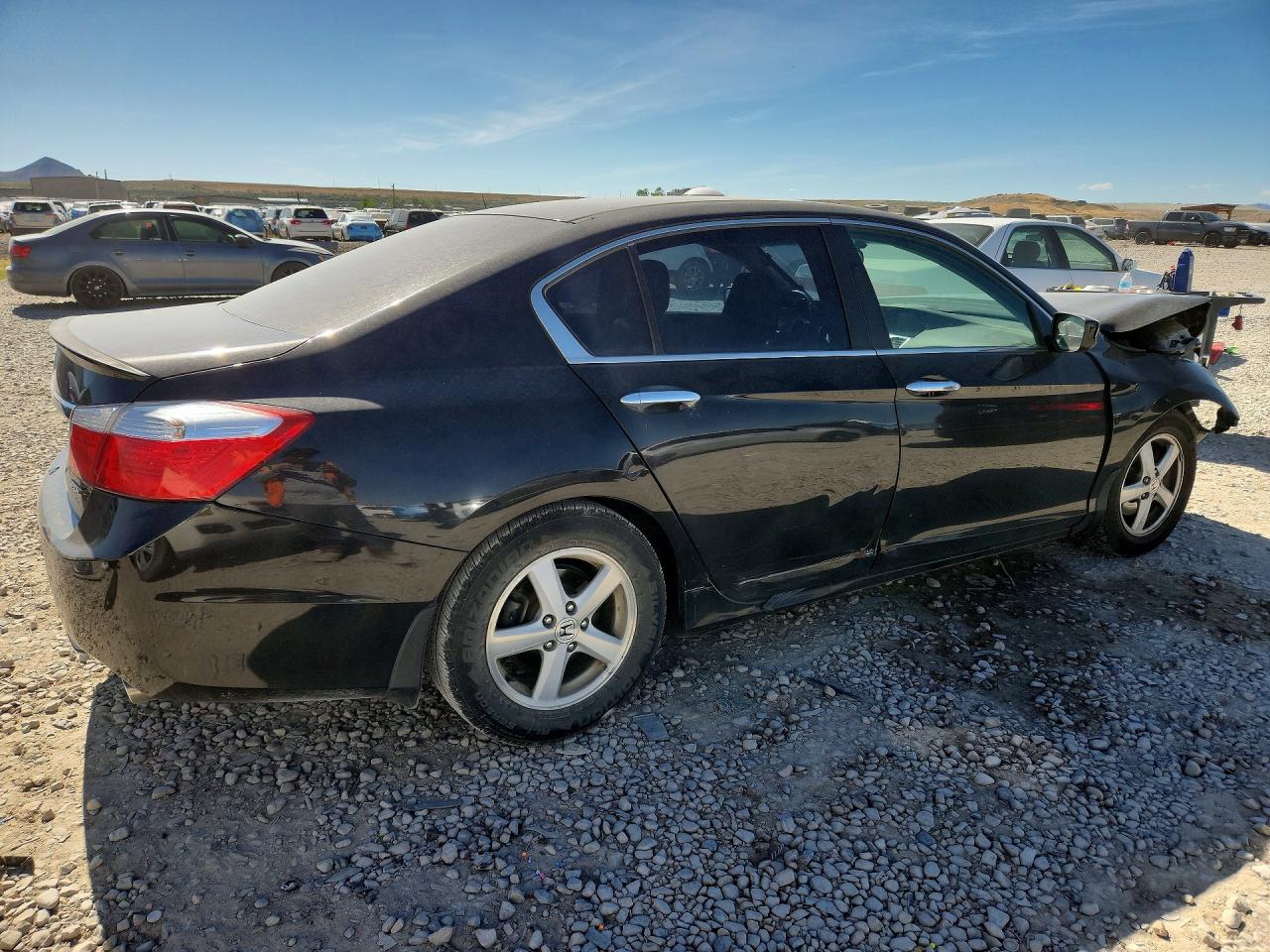 2013 Honda Accord Sport Черный vin: 1HGCR2F59DA075704