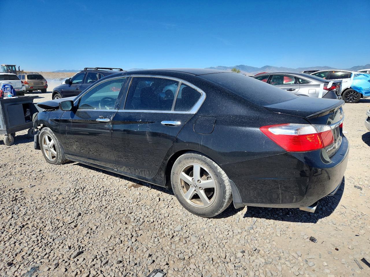 2013 Honda Accord Sport Черный vin: 1HGCR2F59DA075704