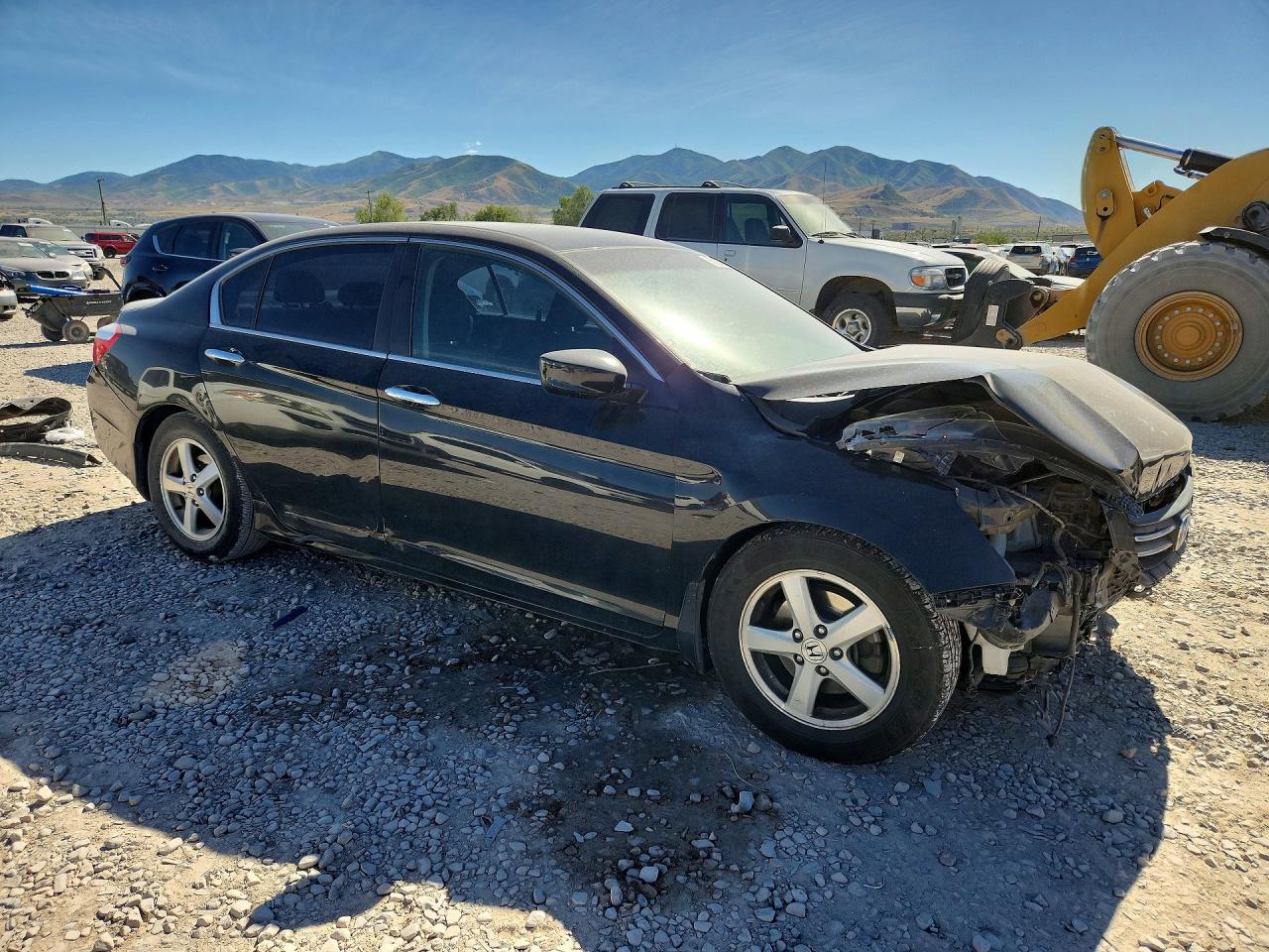 2013 Honda Accord Sport Черный vin: 1HGCR2F59DA075704