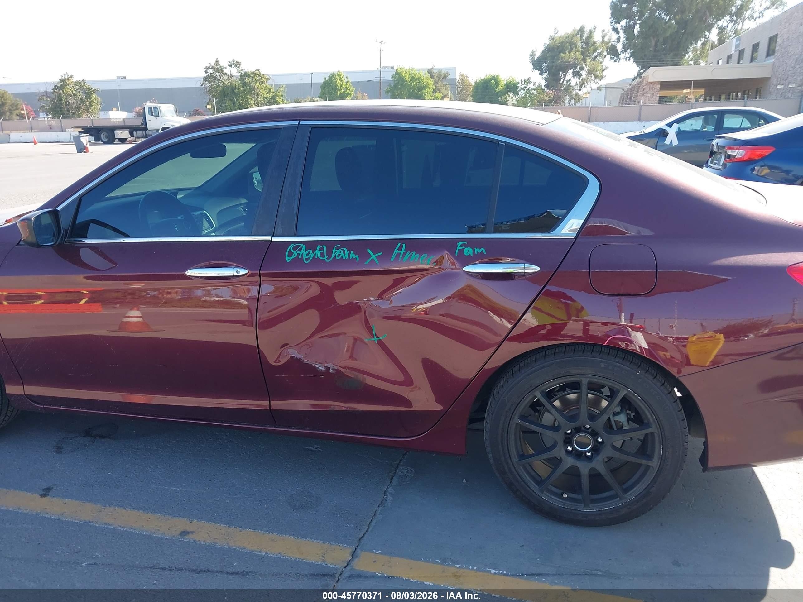 2013 Honda Accord Sport Red vin: 1HGCR2F59DA097427