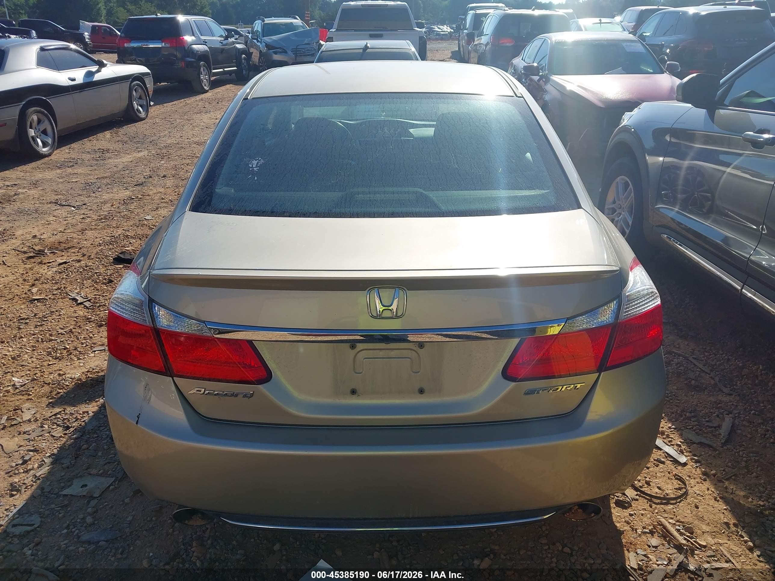 2013 Honda Accord Sport Бежевый vin: 1HGCR2F59DA107373