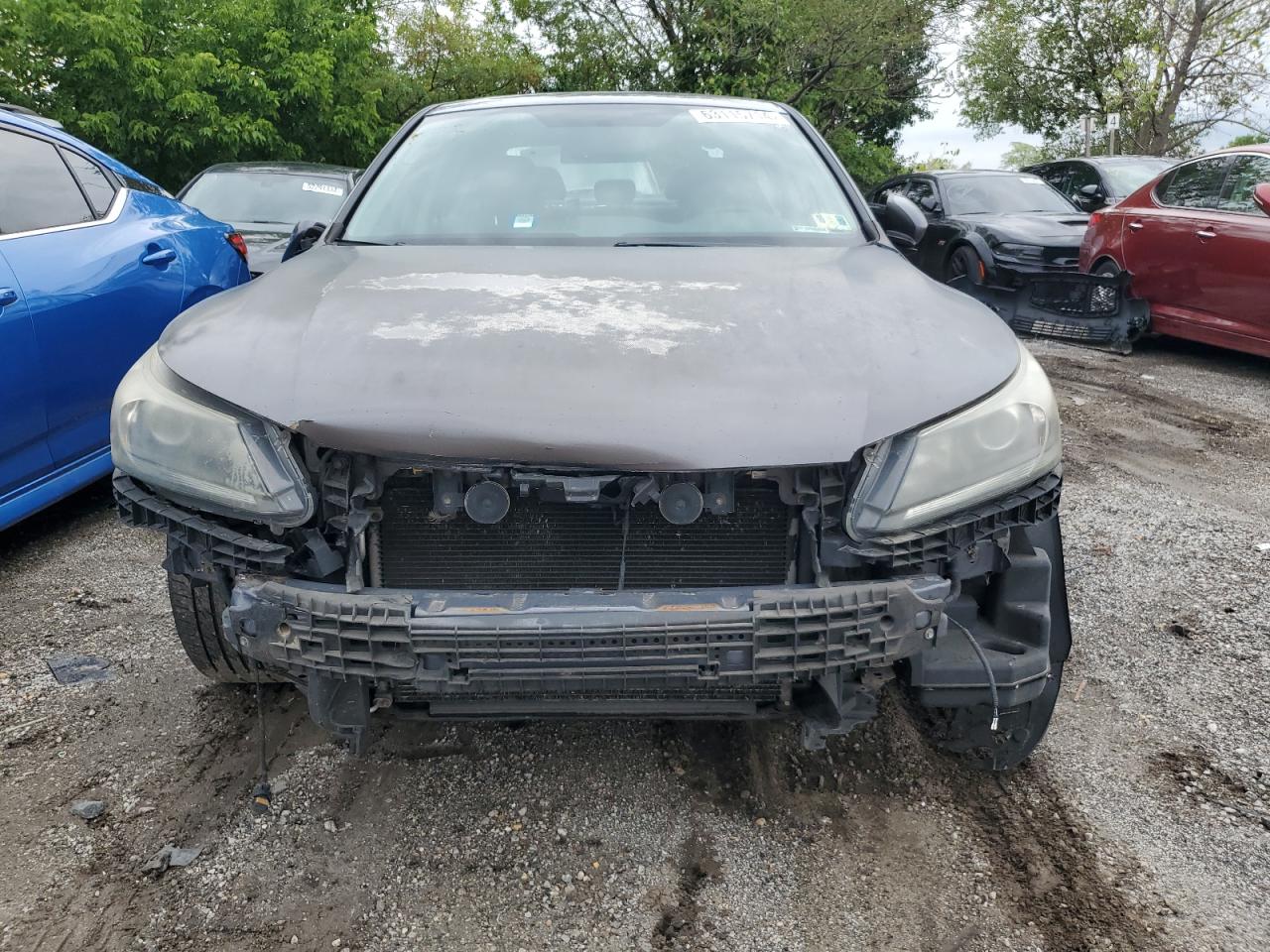2013 Honda Accord Sport Gray vin: 1HGCR2F59DA113285