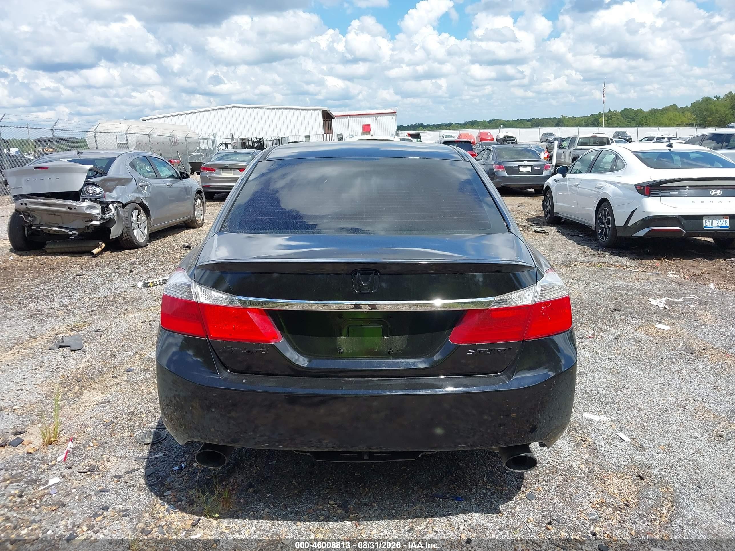 2013 Honda Accord Sport Black vin: 1HGCR2F59DA113965