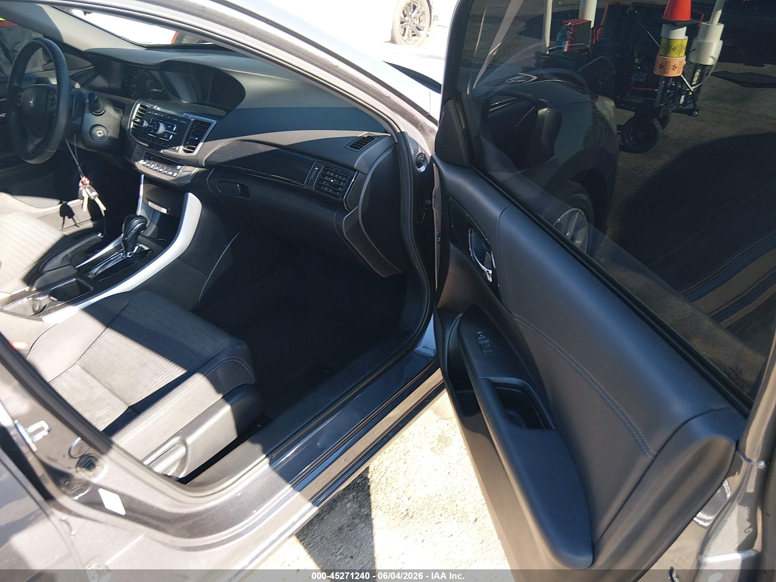 2013 Honda Accord Sport Серый vin: 1HGCR2F59DA146514