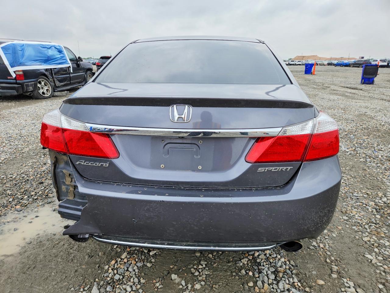 2013 Honda Accord Sport Серый vin: 1HGCR2F59DA169792