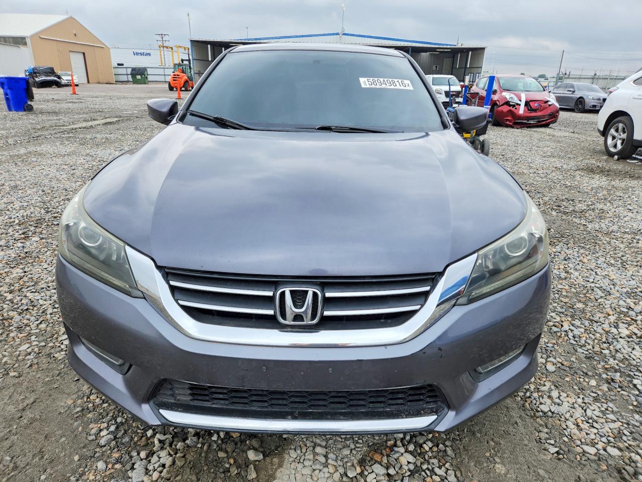 2013 Honda Accord Sport Серый vin: 1HGCR2F59DA169792