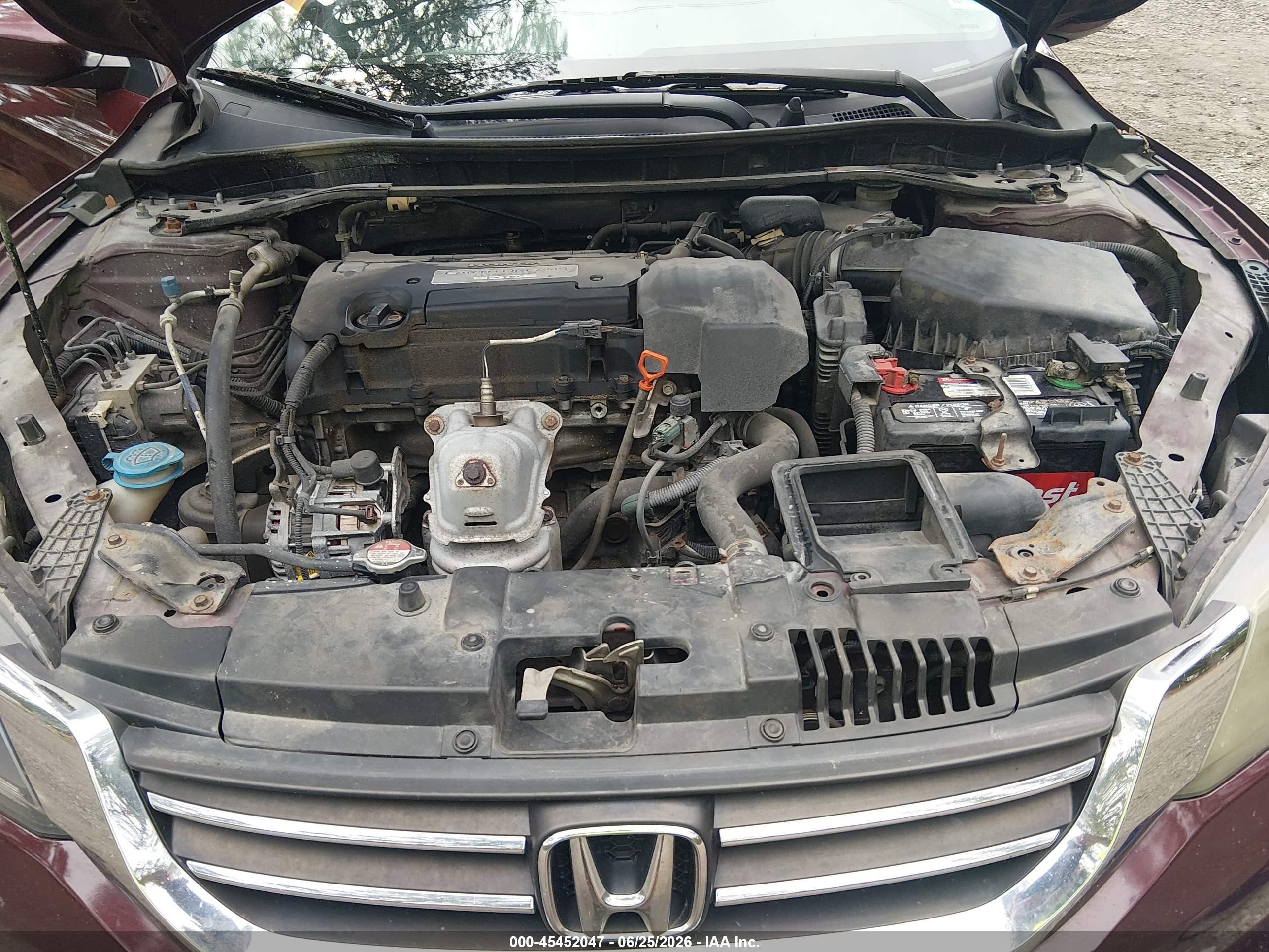 2013 Honda Accord Sport Burgundy vin: 1HGCR2F59DA231384