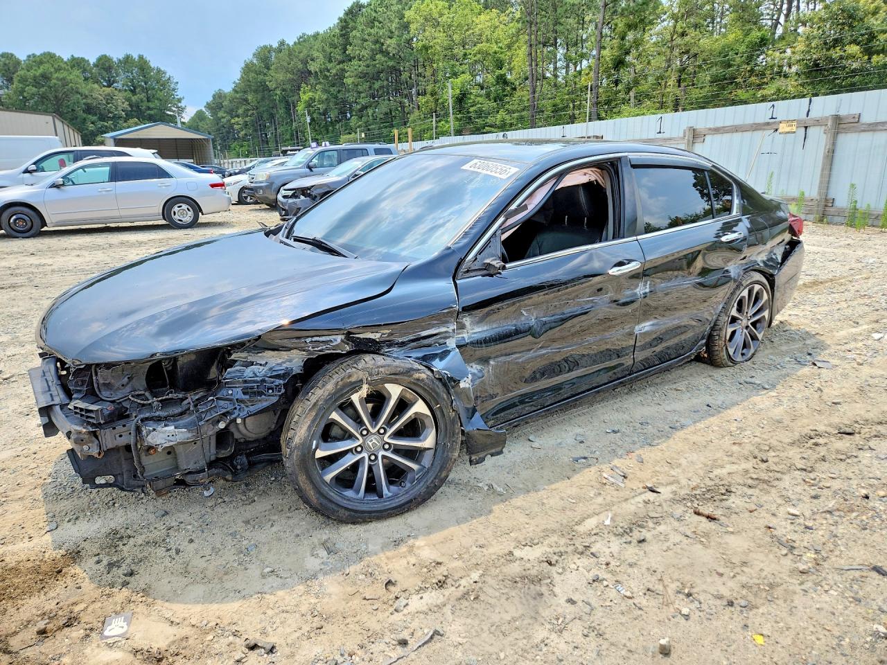 2013 Honda Accord Sport Black vin: 1HGCR2F59DA255572