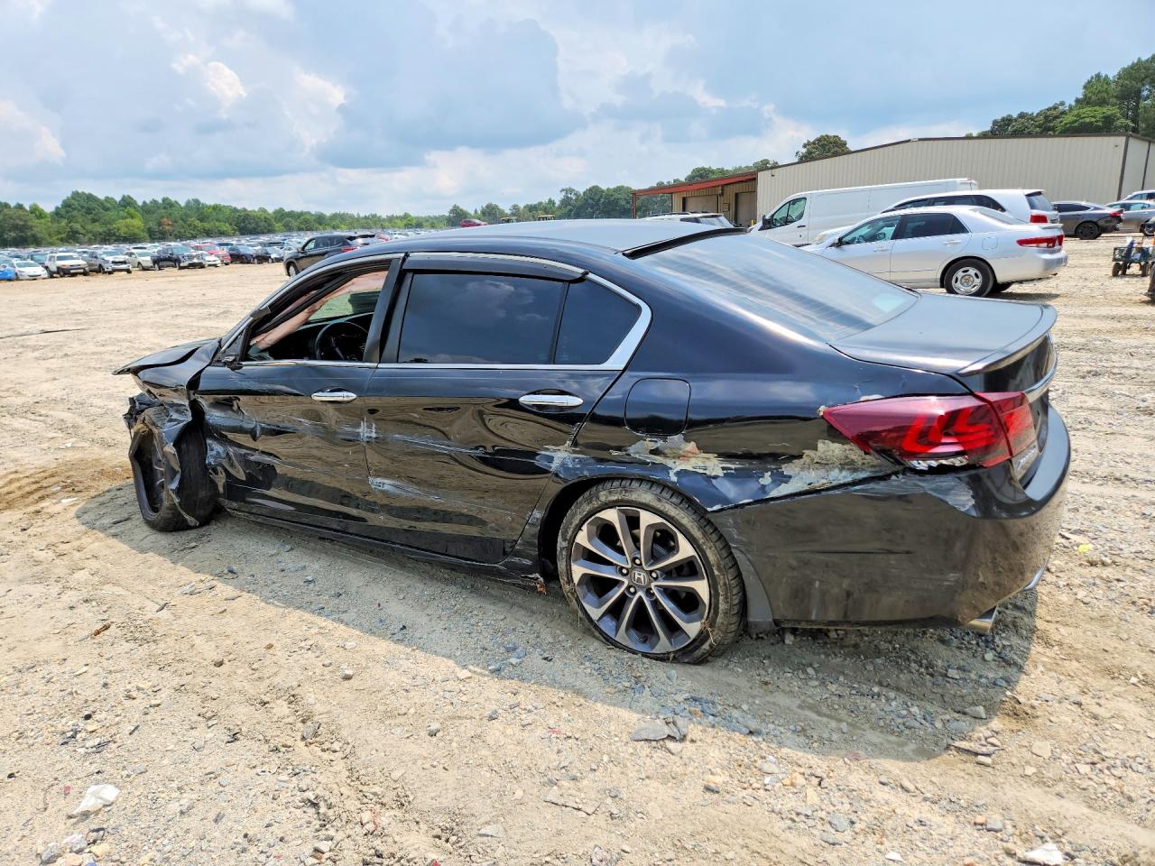 2013 Honda Accord Sport Черный vin: 1HGCR2F59DA255572