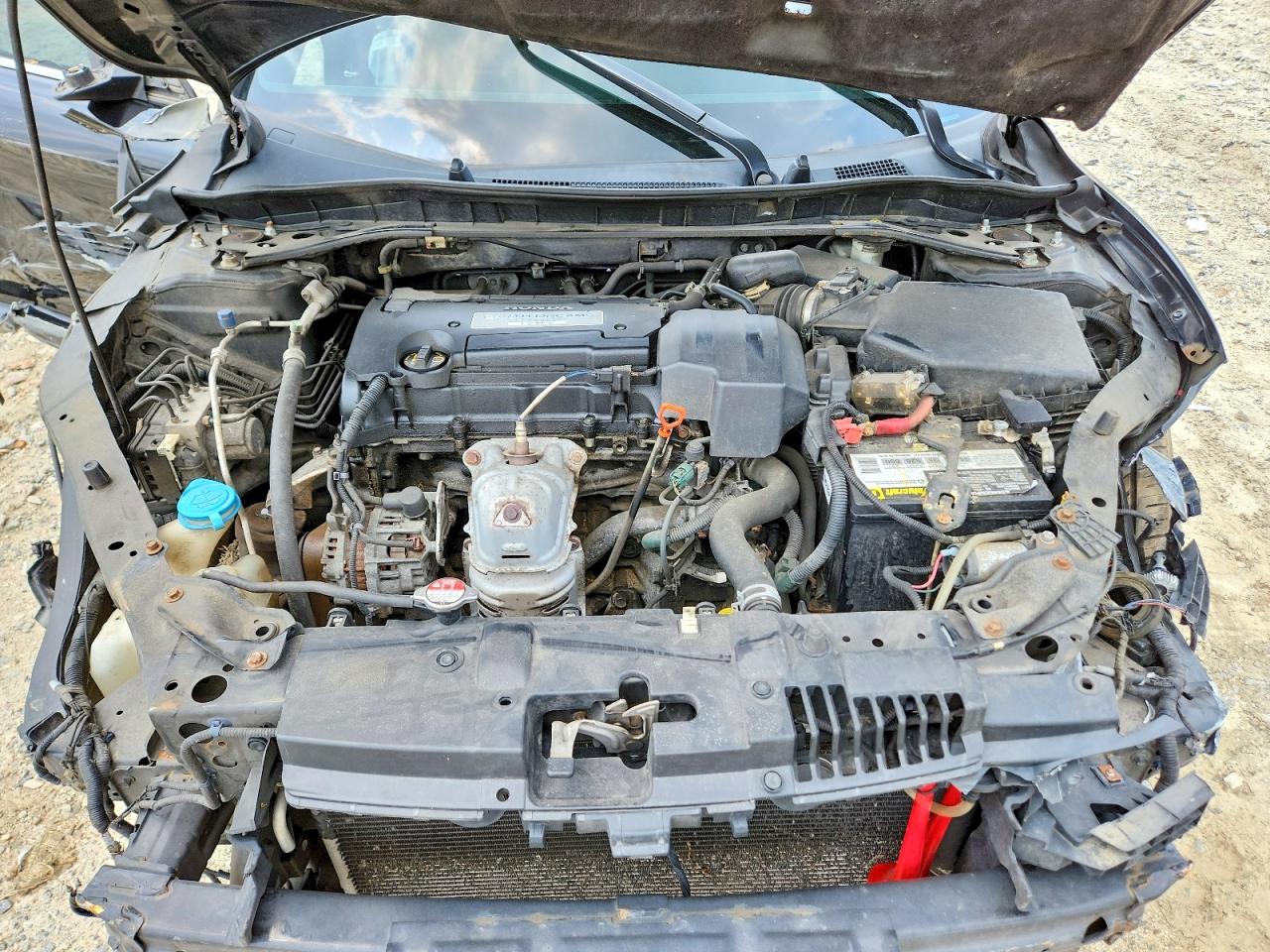 2013 Honda Accord Sport Черный vin: 1HGCR2F59DA255572