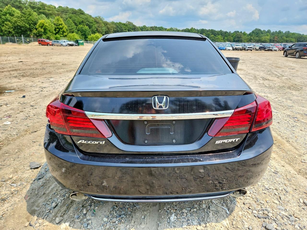 2013 Honda Accord Sport Черный vin: 1HGCR2F59DA255572