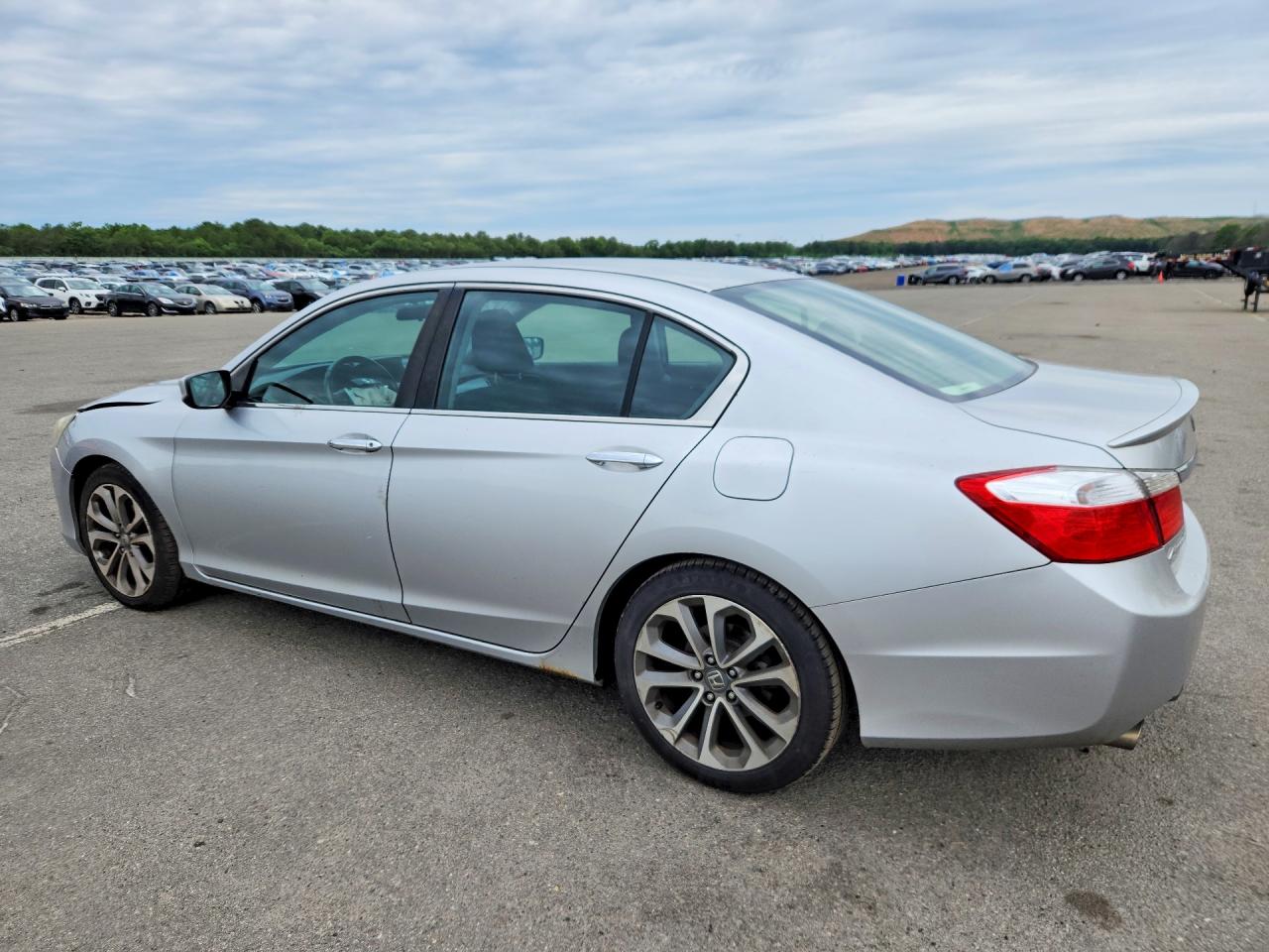 2013 Honda Accord Sport Silver vin: 1HGCR2F59DA261517