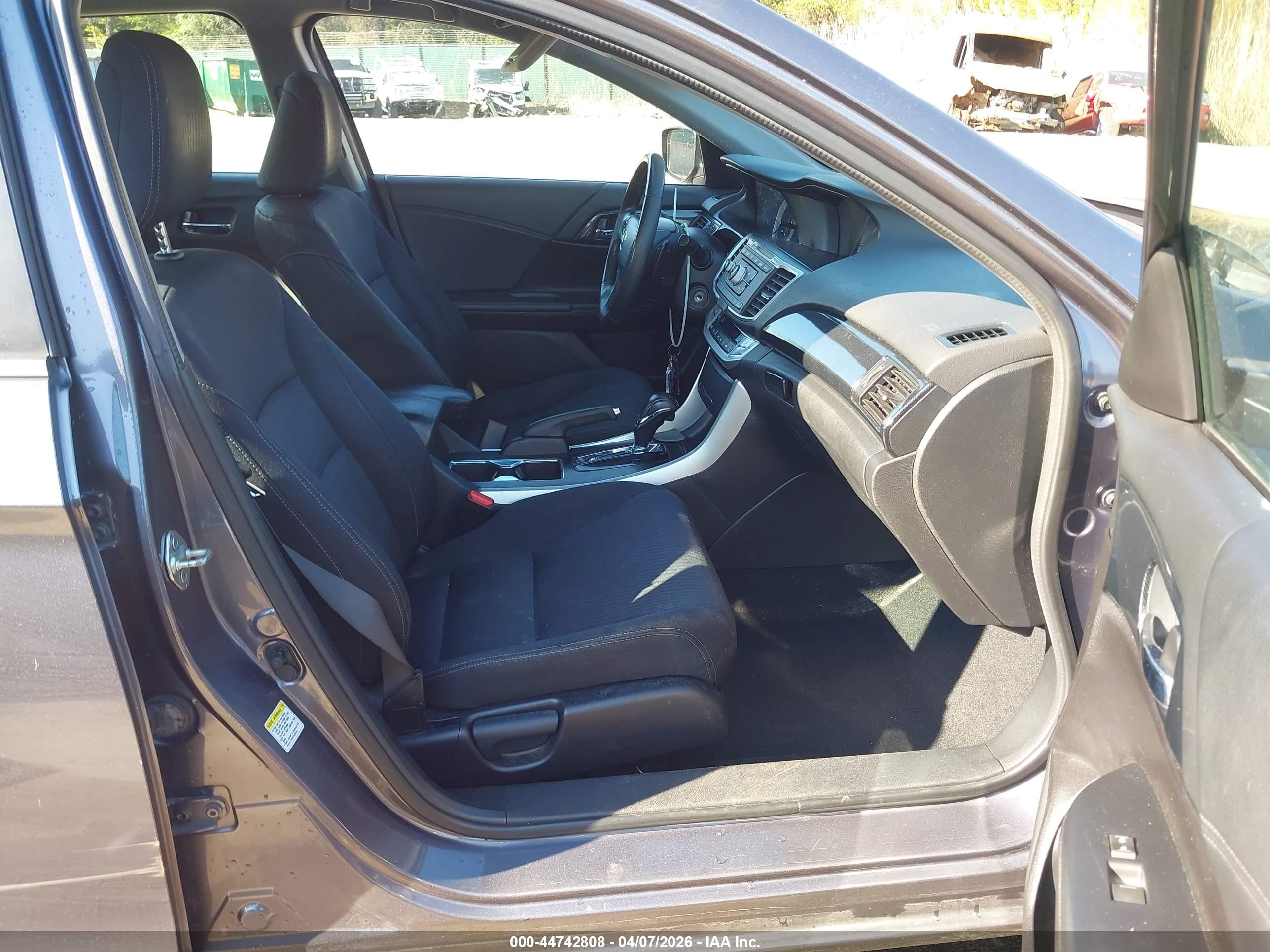 2014 Honda Accord Sport Gray vin: 1HGCR2F59EA044339