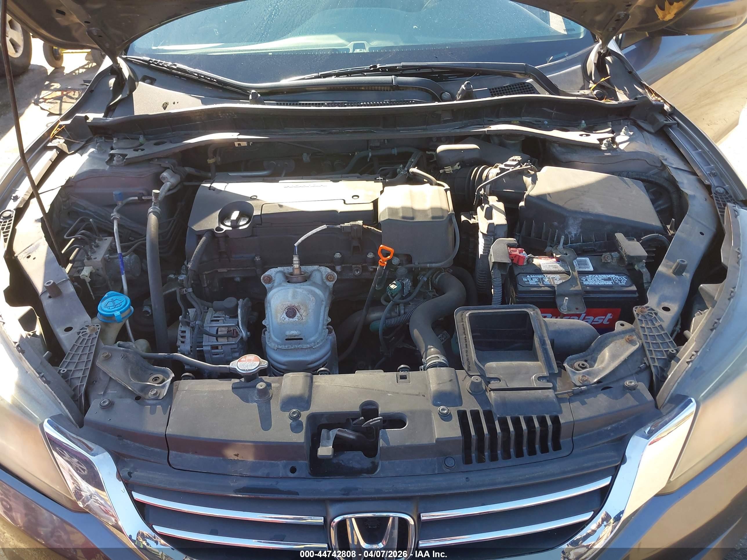 2014 Honda Accord Sport Gray vin: 1HGCR2F59EA044339