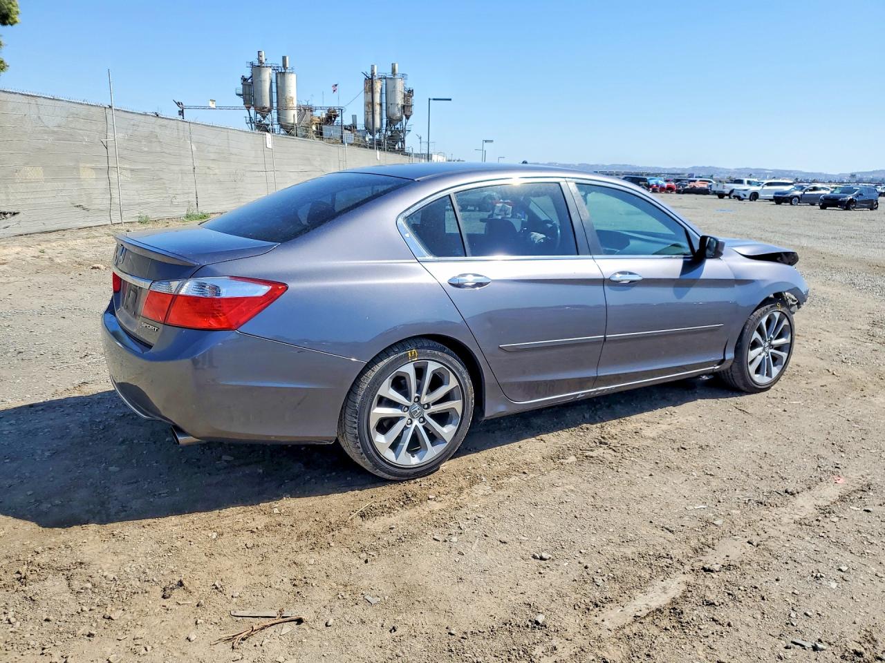 2014 Honda Accord Sport Серый vin: 1HGCR2F59EA045474