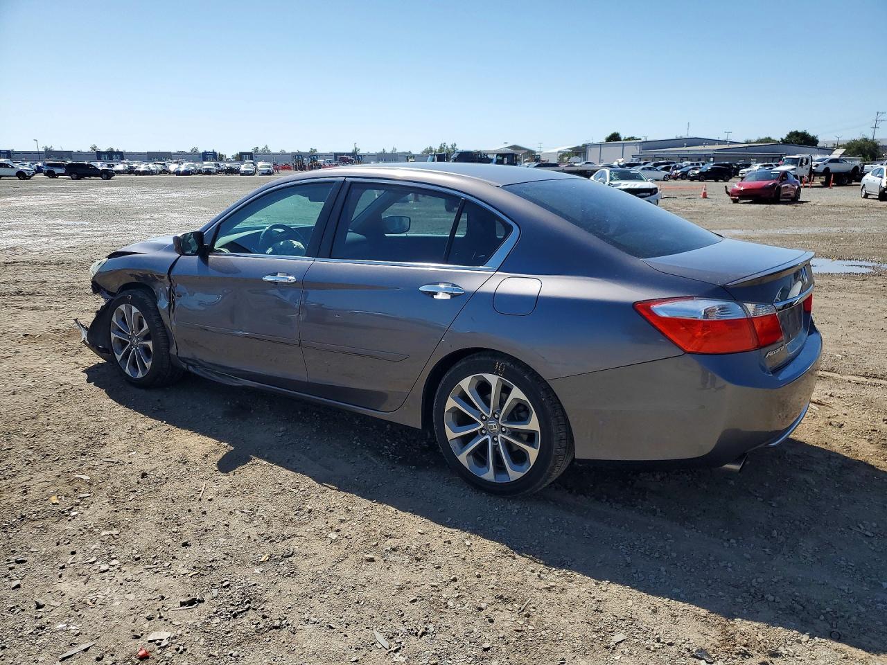 2014 Honda Accord Sport Серый vin: 1HGCR2F59EA045474