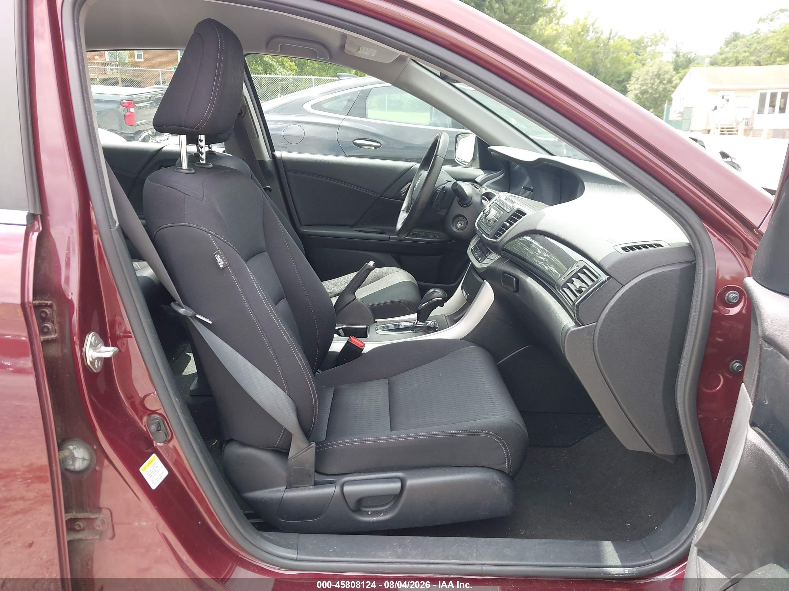 2014 Honda Accord Sport Red vin: 1HGCR2F59EA065143